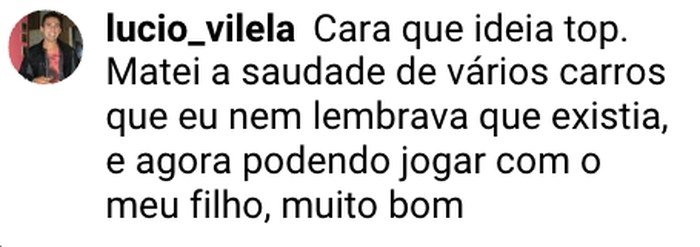 Depoimento de comprador do TrunfoCarros